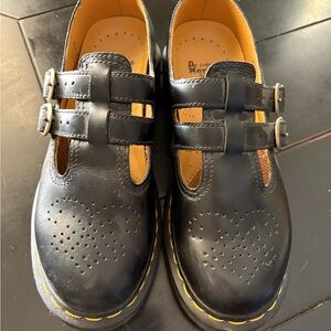 Dr. Martens Black Dress Shoes Classic Design